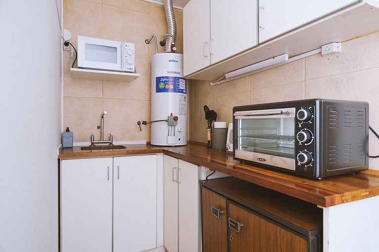 Con terraza y chulengo, central pasos de Peatonal