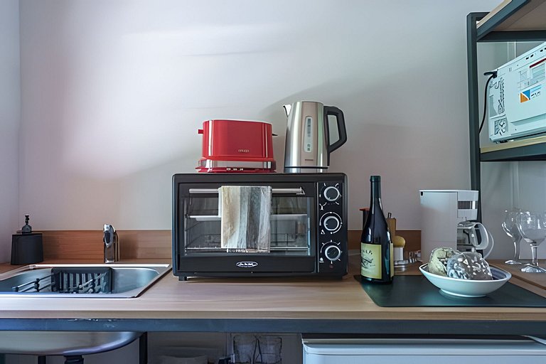 Dúplex de diseño, cochera, cerca del centro