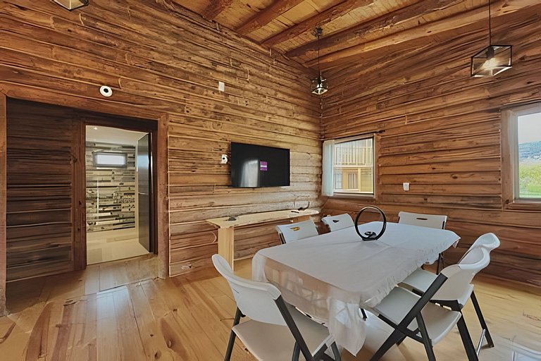 Cabaña del Oeste en Manzano Histórico, Tunuyán | 7 pax