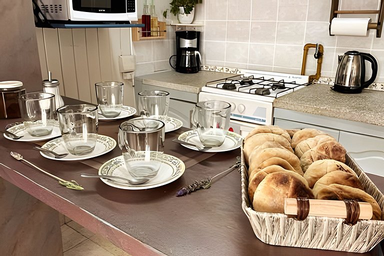 Sencilla y equipada, zona de viñas y bodegas