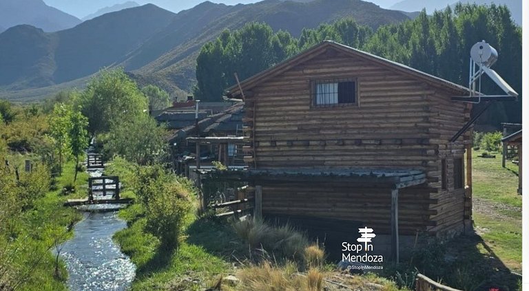 Cabaña del Oeste en Manzano Histórico, Tunuyán | 7 pax